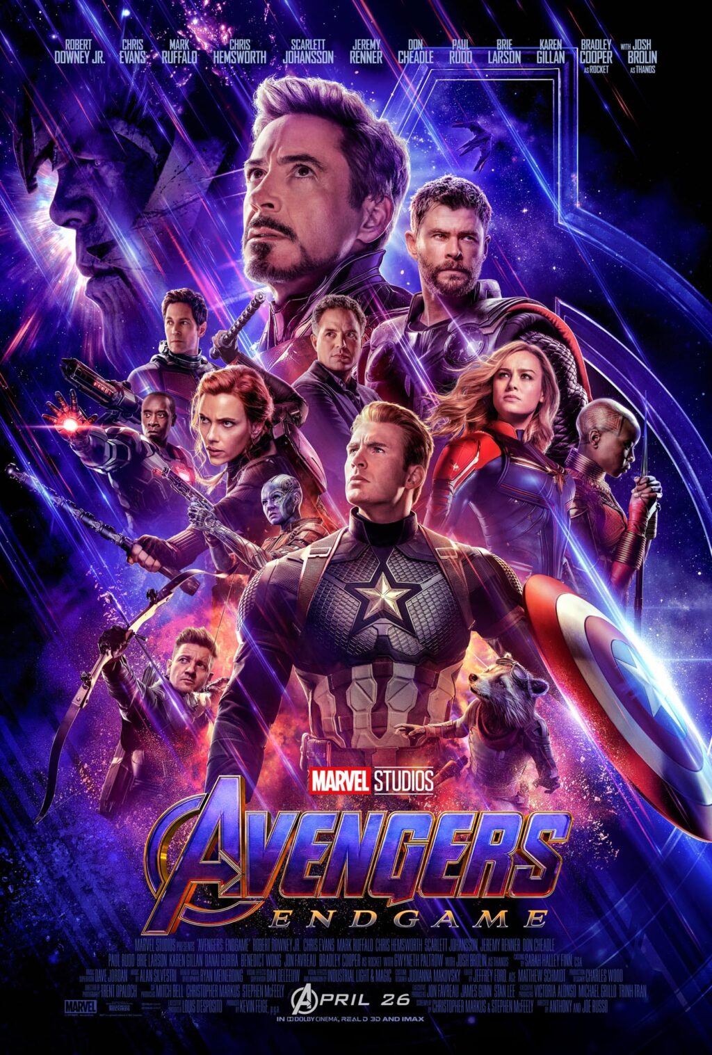 Movie Poster Avengers Endgame